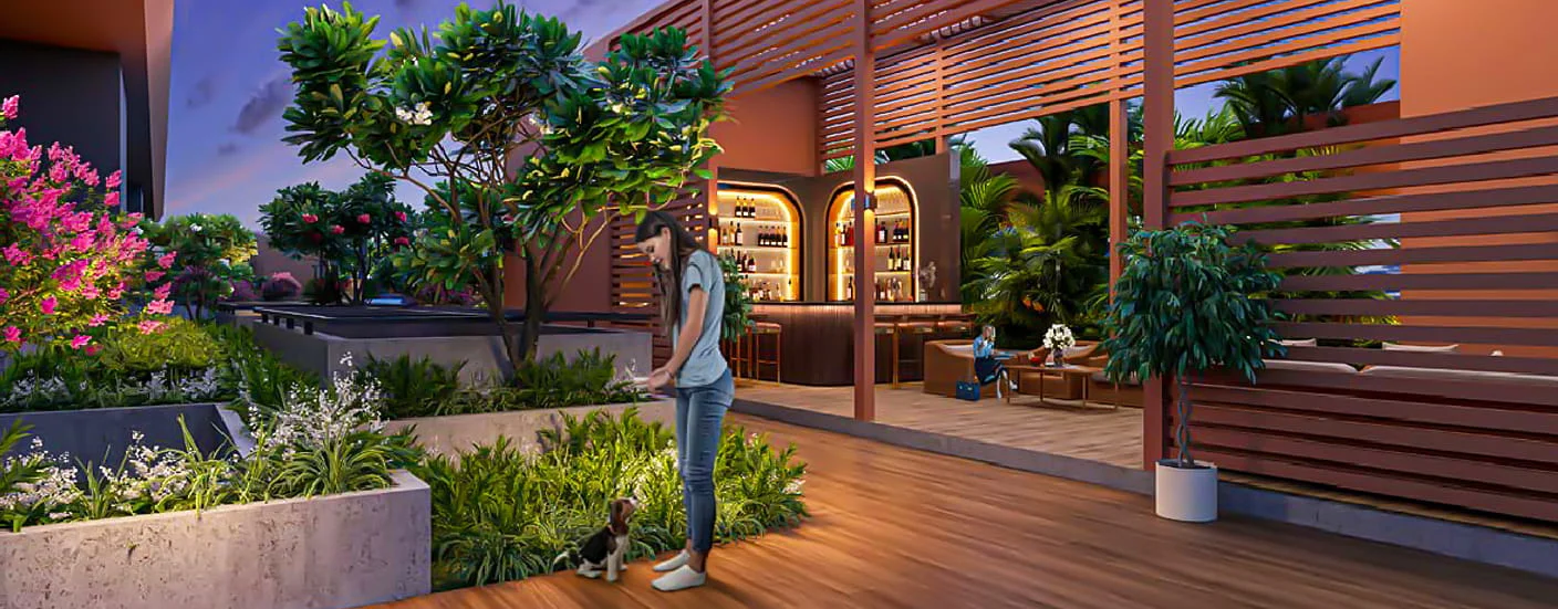 Arun Sanctum Ravet BBQ Area Image